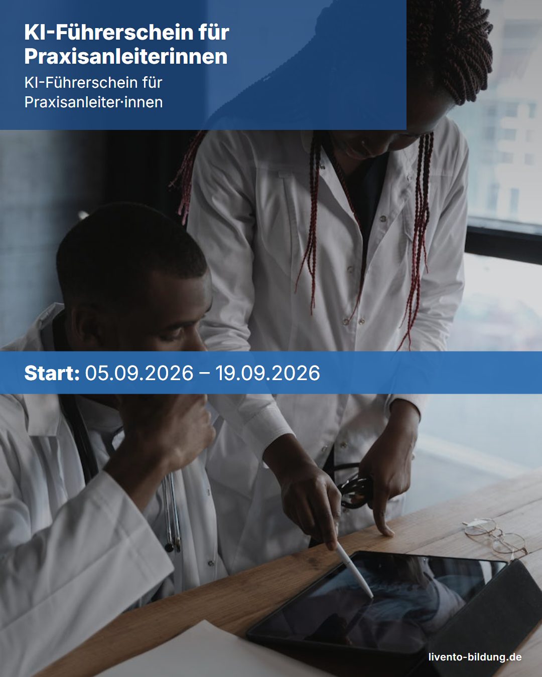 KI-Führerschein Basic für Praxisanleiterinnen und Ausbilderinnen – 05.09.2026 – 19.09.2026 – KIPA012026