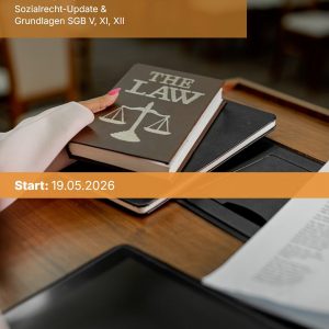 Kursvorschaubild Sozialrecht-Update und Grundlagen SGB V XI XII – LIVENTO Bildungsinstitut