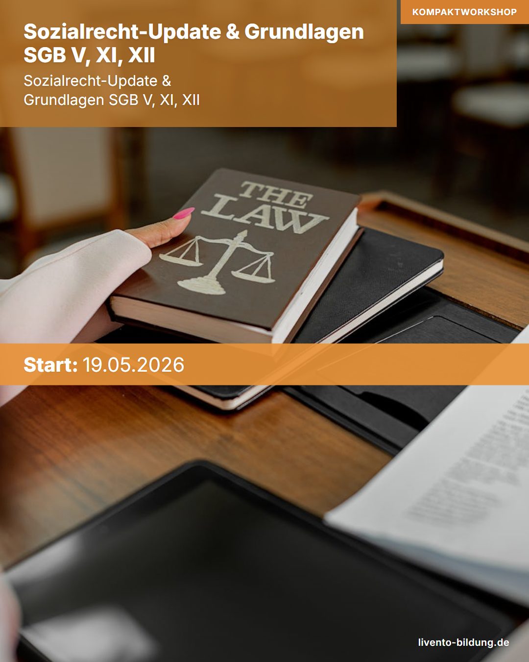 Sozialrecht-Update & Grundlagen SGB V, XI, XII – SU012026