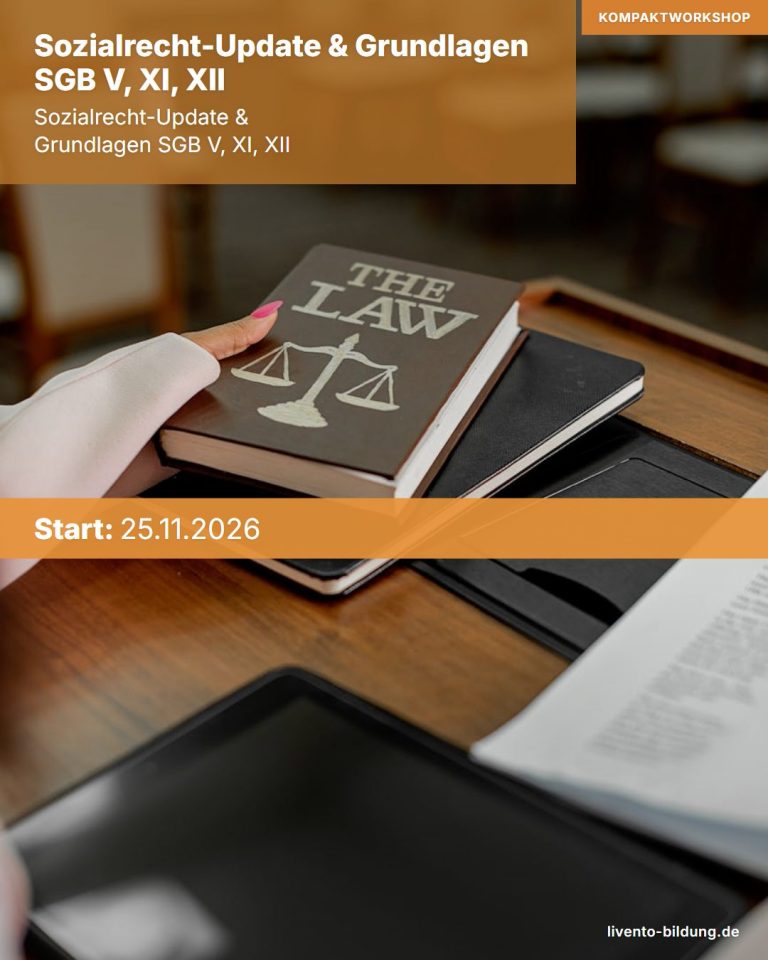 Sozialrecht-Update & Grundlagen SGB V, XI, XII – SU022026