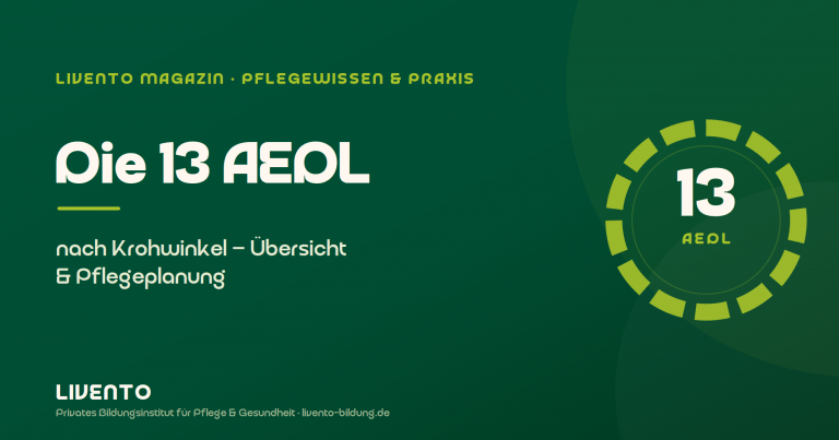 Die 13 AEDL nach Krohwinkel