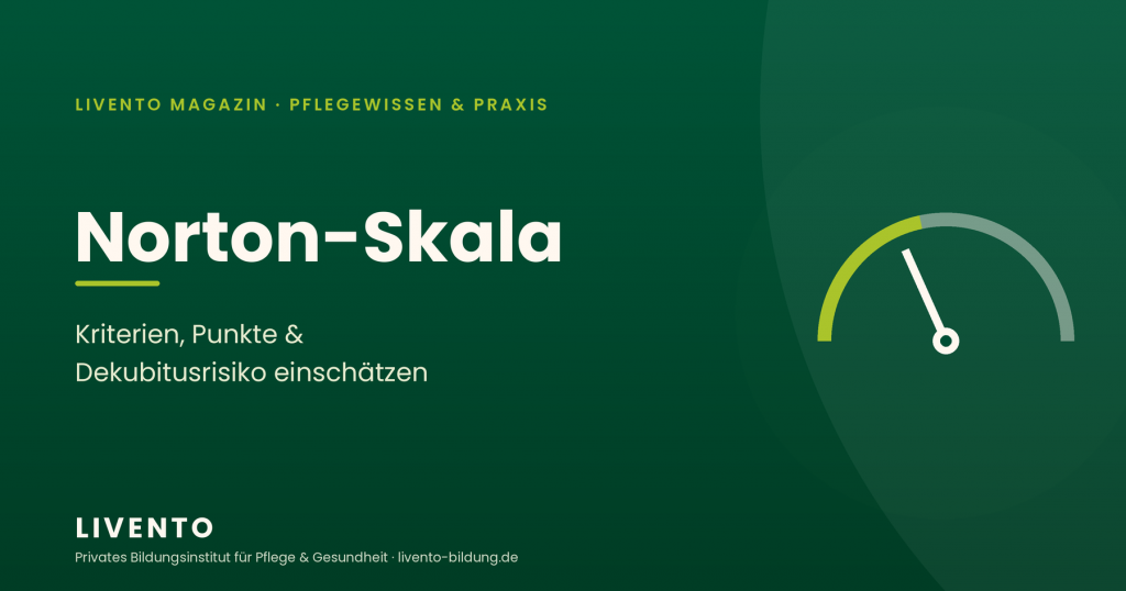 Norton-Skala zur Einschätzung des Dekubitusrisikos – Kriterien und Punktwerte in der Pflege