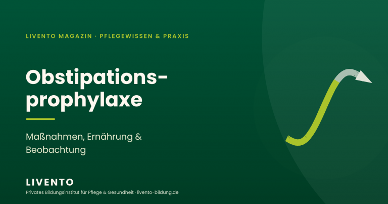 Obstipationsprophylaxe in der Pflege – Maßnahmen, Ernährung und Beobachtung der Darmtätigkeit
